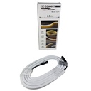 Kit Carport Bandeaux LED : 4x2,5 m + Accessoires