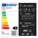 2056 - Spot encastré bois Ø9,5cm 3000°K