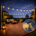 Guirlande 144m TEMPEST (Ampoules Incassables) 288xE27/G45 LED 1W - 1700K