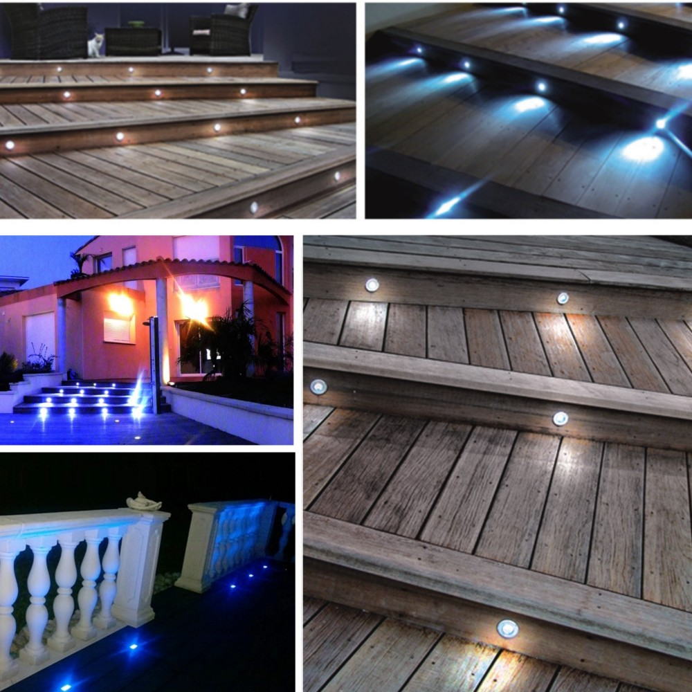 2066 - Spot encastré bois 6x10cm 3000°K