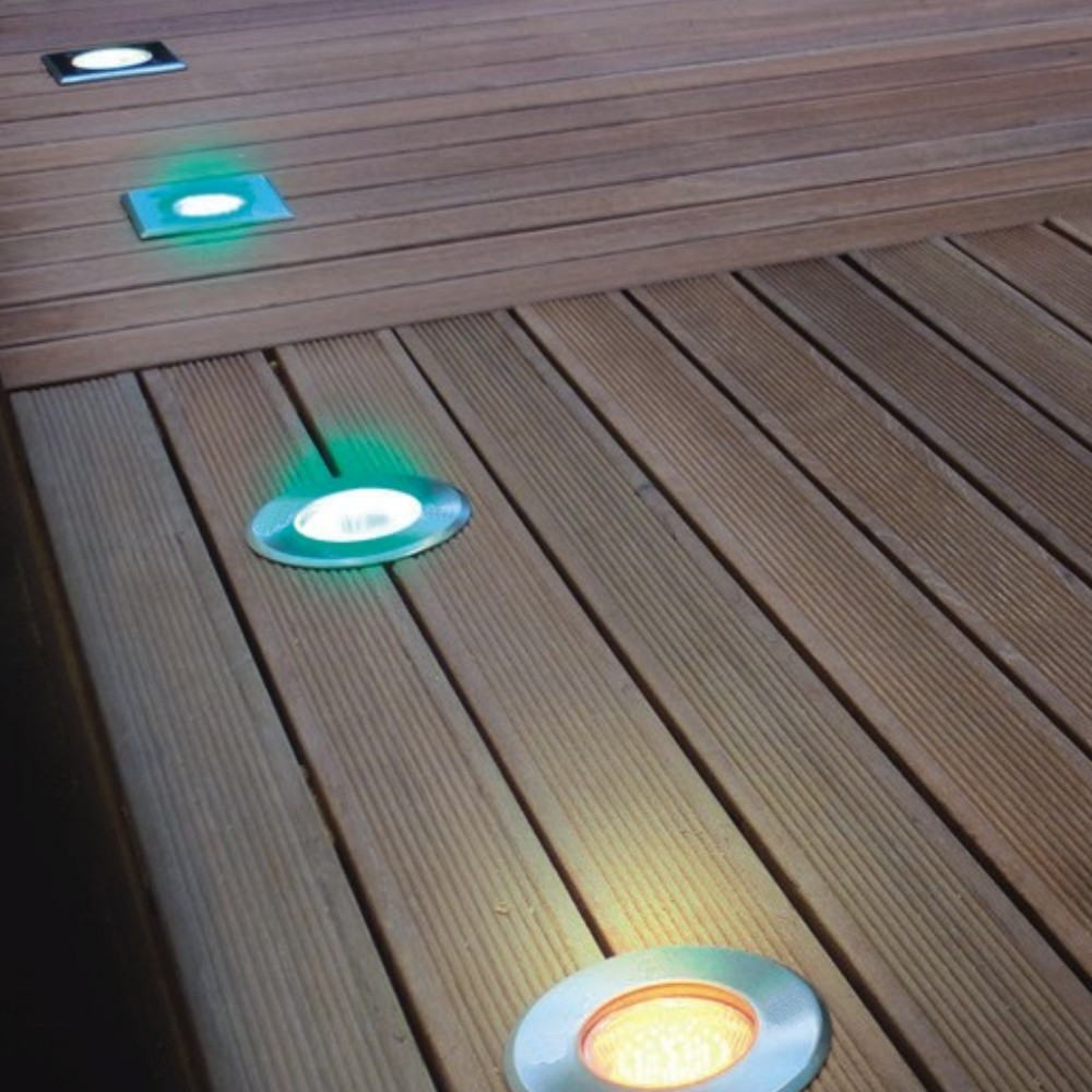 2176 - Spot à encastrer bois Ø12cm 3000°K