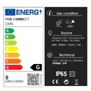 3366 - Projecteur SNIPER 20 avec Lentille ajustable - 5W - 3000°K