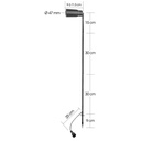 3396 - Projecteur SNIPER 80 avec Lentille ajustable - 5W - 3000°K