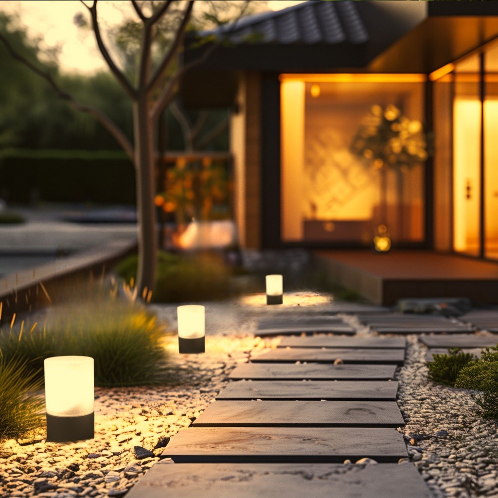 4231 - Plot Lumineux Ø 11,4cm + Piquet Ht 20cm