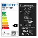 4700 - Applique murale CUBE Noire - 10 x 10 cm