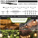 8606-C722 - Guirlande (Extension) 6m 8xE27/ST64 Fil 2200K