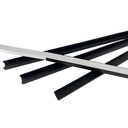 F610 - 10 Glissière Alu 1m pour Bande led (1116-1186)