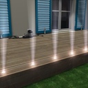 2016 - Kit 8 mini spot encastré bois Ø3,5cm + Trsf 12V