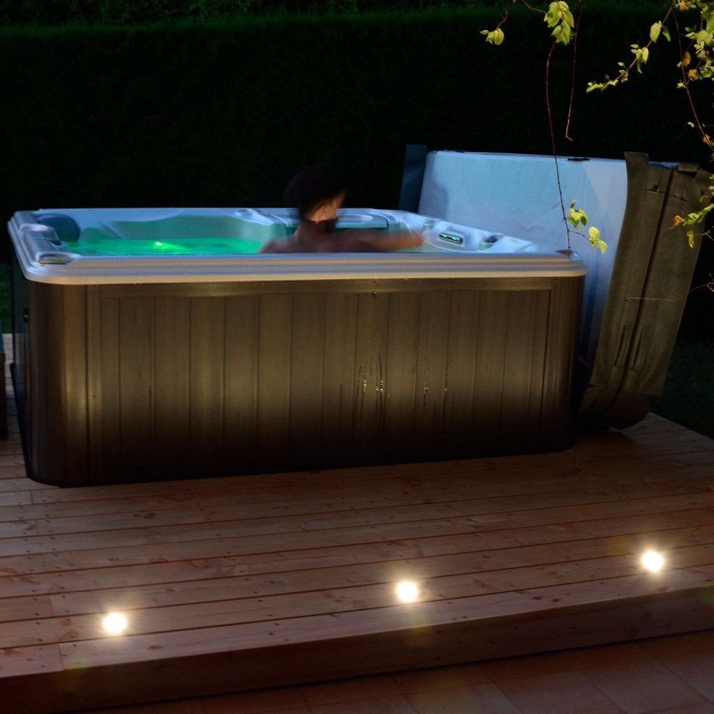 2036 - 3 Spots encastrés pour bois Ø6cm - 3000°K