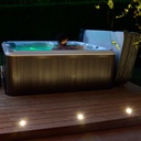 2036 - 3 Spots encastrés pour bois Ø6cm - 3000°K