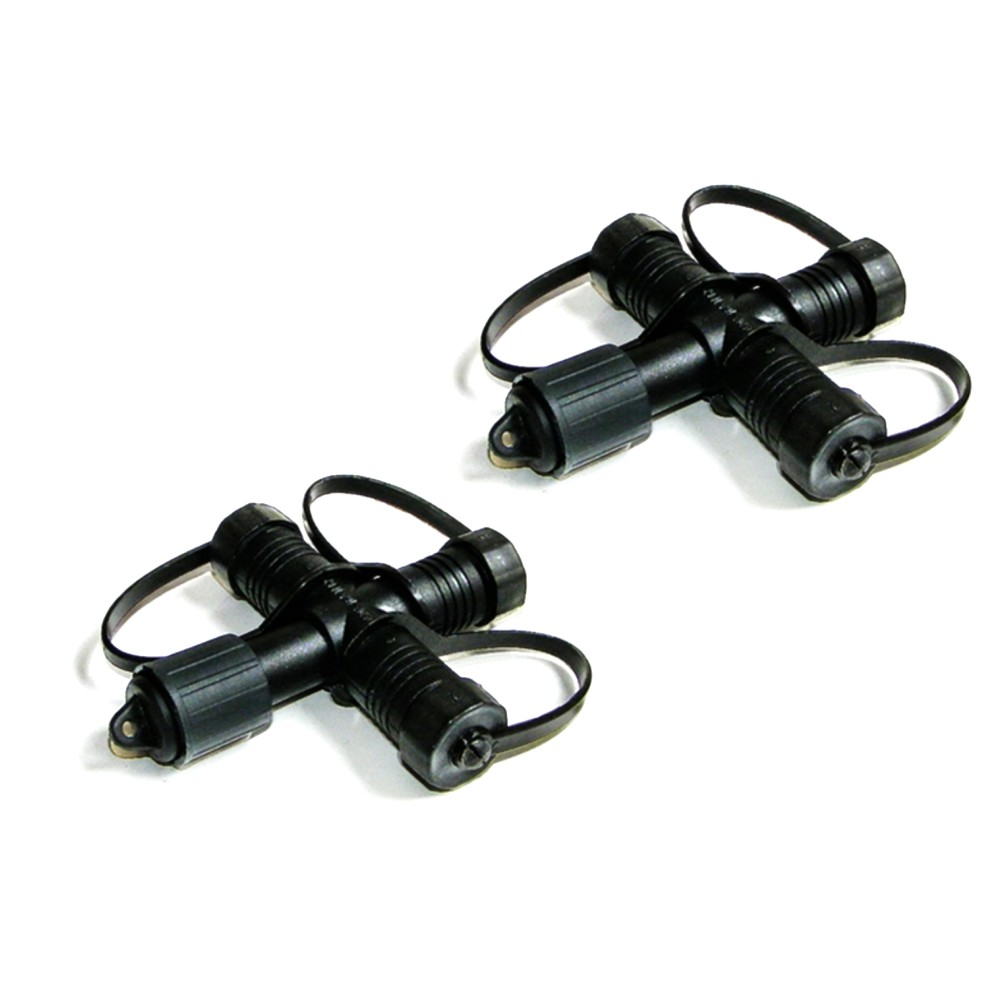 0330 - 3-uitgang "+"-connector x2