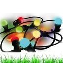 Guirlande 5m 8xE27 Multicolor