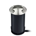 Encastré béton Ø 52mm 3W 3000°K - Top INOX 2 fenêtres