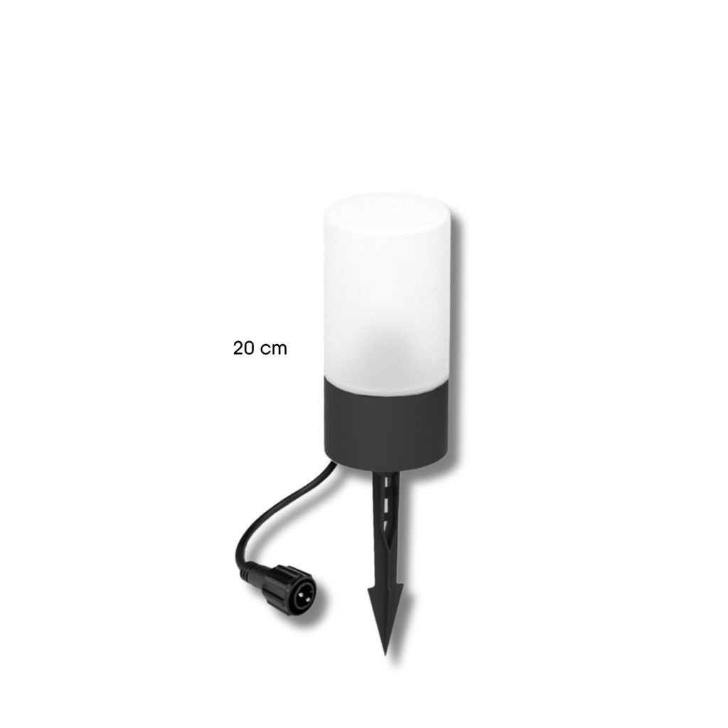 4231 - Plot Lumineux Ø 11,4cm + Piquet Ht 20cm
