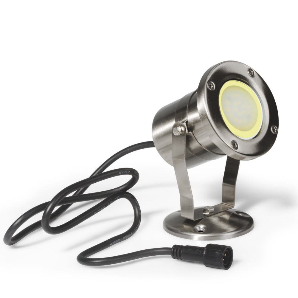 3476 - Foco sumergible NAUTILUX 20 - INOX IP68 (2 m) - 6,5 W