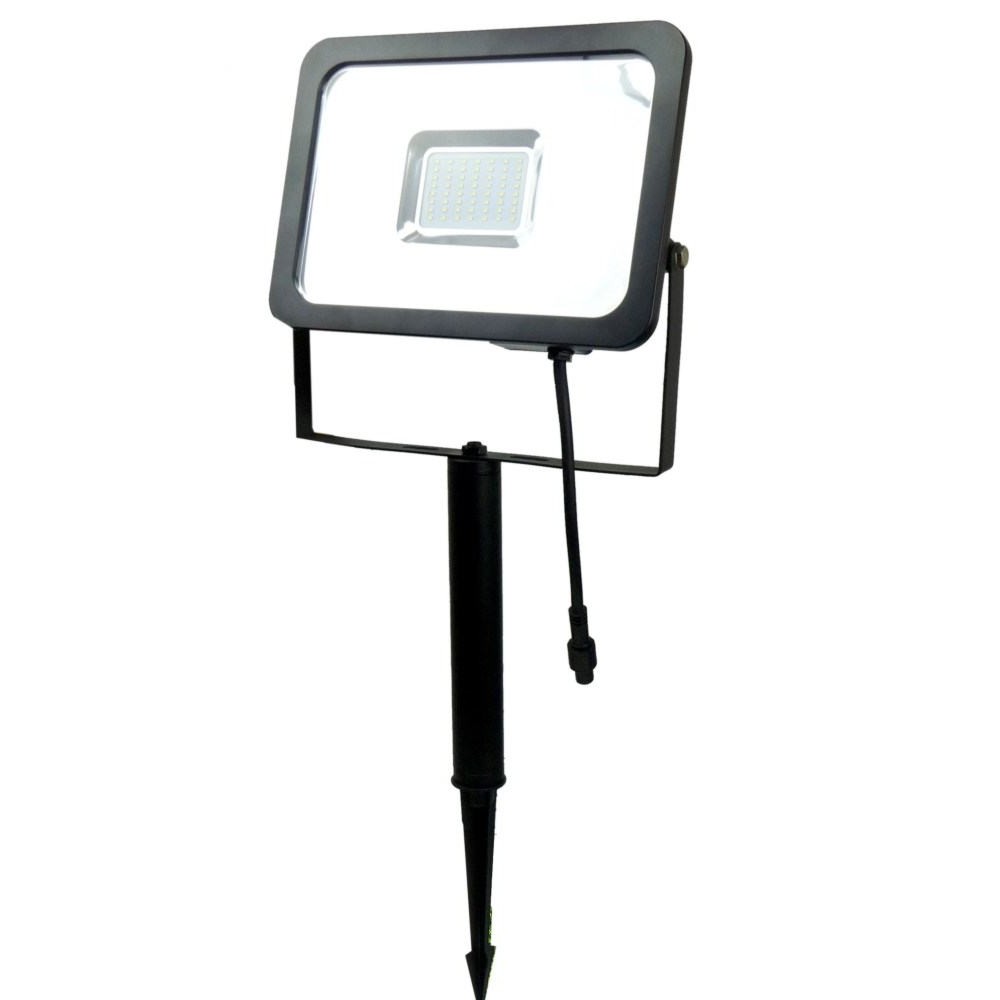 3956 - Foco PULSAR 50 Negro - 50 W - 5500 lm