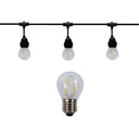 Guirlande 48m LIGHT WAY (Ampoules Transp.) 64xE27/G45 LED 2W - 3000K