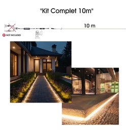 [1064] 1064 - Kit striscia luminosa in silicone da 10 m