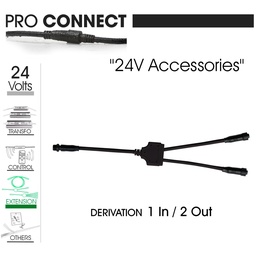 [F420] F420 - Répartiteur 2 voies d'alimentation - TBTS 24V