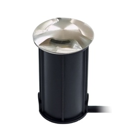 [2646-D403] 2646-D403 - Concrete recessed light Ø 52mm 3W 3000°K - Top INOX 3 windows