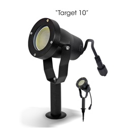 [3416] 3416 - TARGET10 Faretto in alluminio nero - 4W - 3000°K