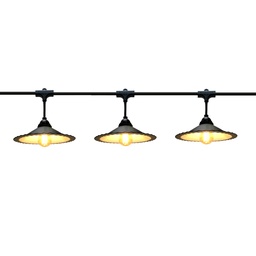 [8606-G33-30L] 8606-33-30L - Guirlande 6m 8xE27 Coupelle